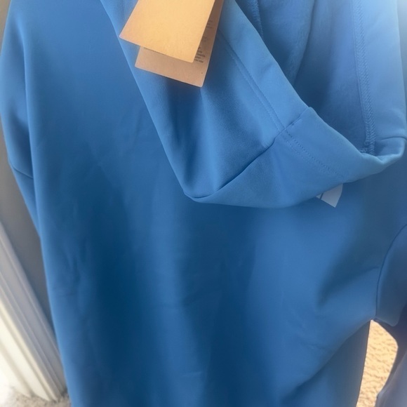 New men’s size S small blue costal pullover The North Face hoodie pockets - Picture 8 of 8